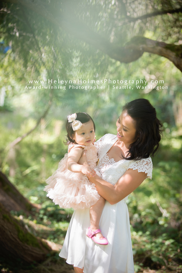 Mommy and Me mini session Seattle Washington