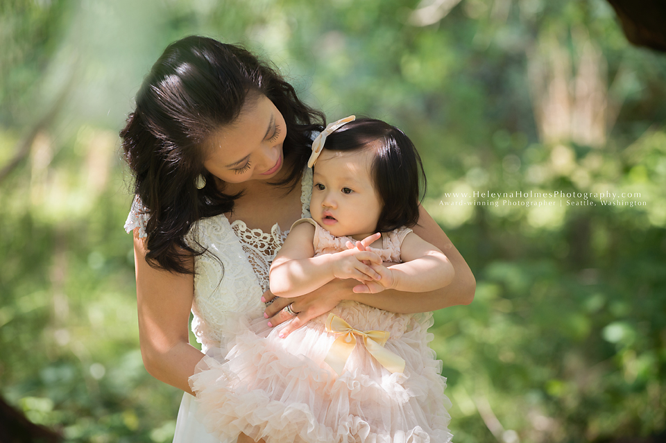 Mommy and Me mini session Seattle Washington