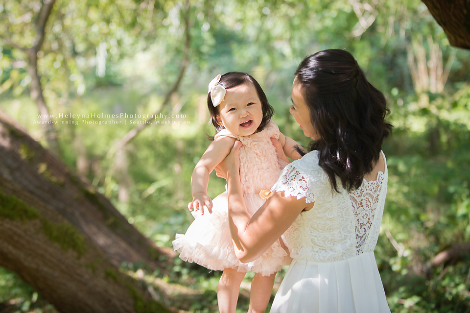 Mommy and me mini session Seattle Washington