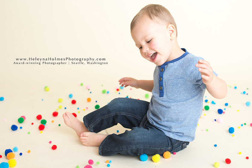 2nd Birthday ~ Magnuson Park Studio ~ Seattle, Wa