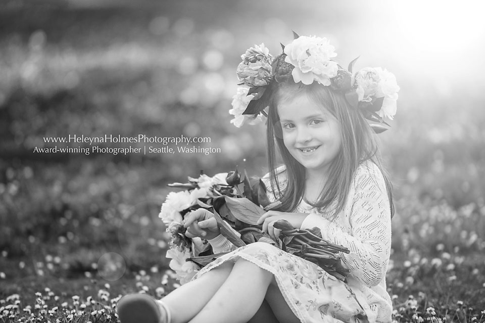 Mukilteo Family Photographer | Floral Crown Photo Session