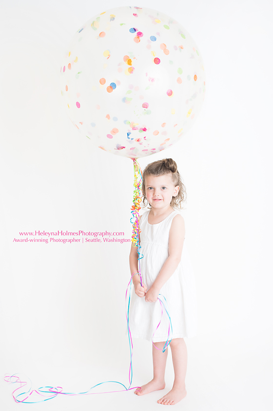 Children's studio photography, Seattle