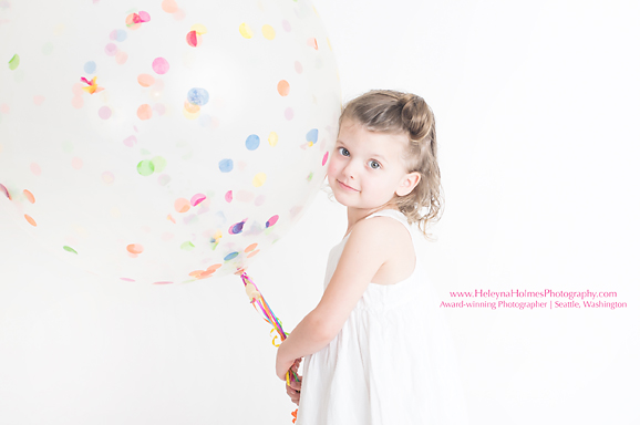 Children's studio photography, Seattle