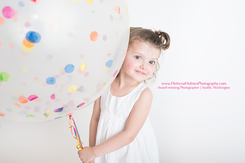 Children's studio photography, Seattle