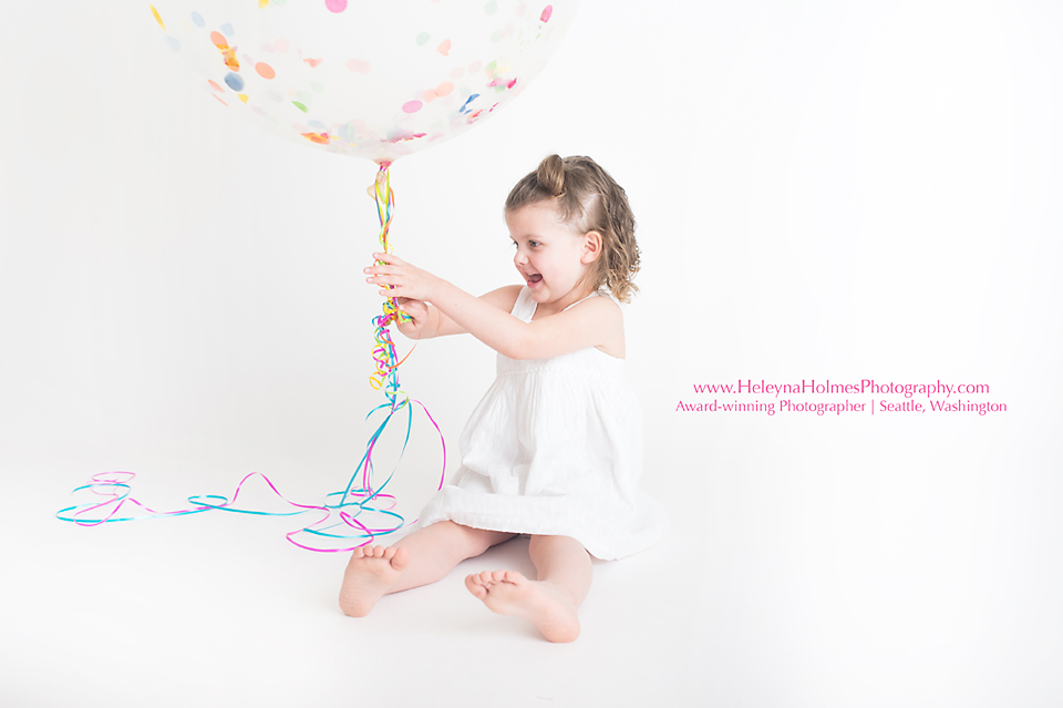 Children's studio photography, Seattle