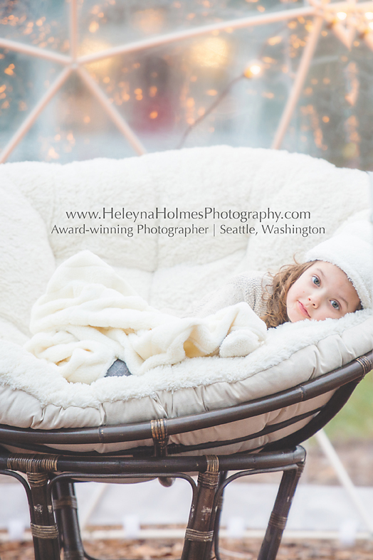 Garden Igloo - Tacoma Family Photographer