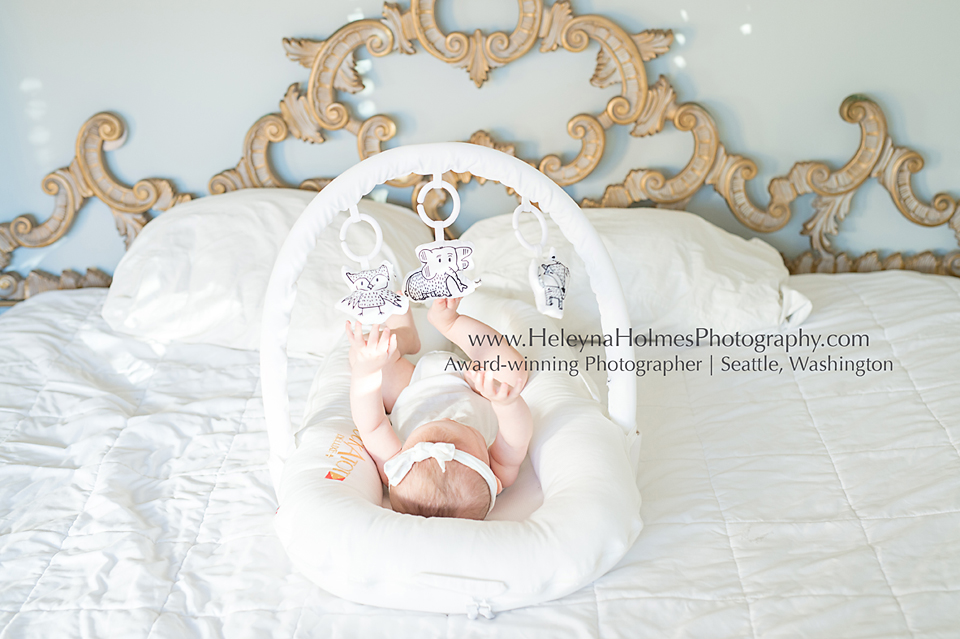 Seattle's Best Baby Photographer- DockATot - Heleyna Holmes Photographer