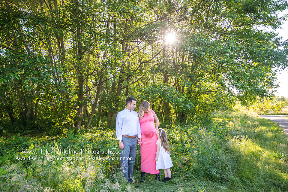 Seattle Family Maternity Photographer _The Center for Urban Horticulture