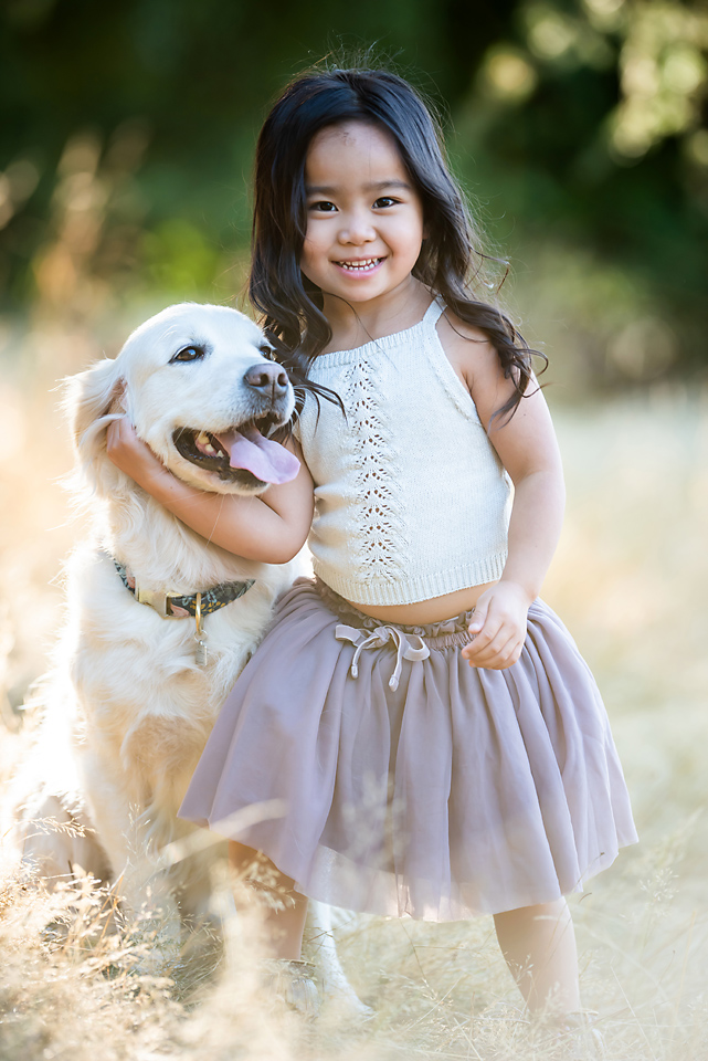 Golden Hour Family Photo session at Juanita Bay Park in Kirkland