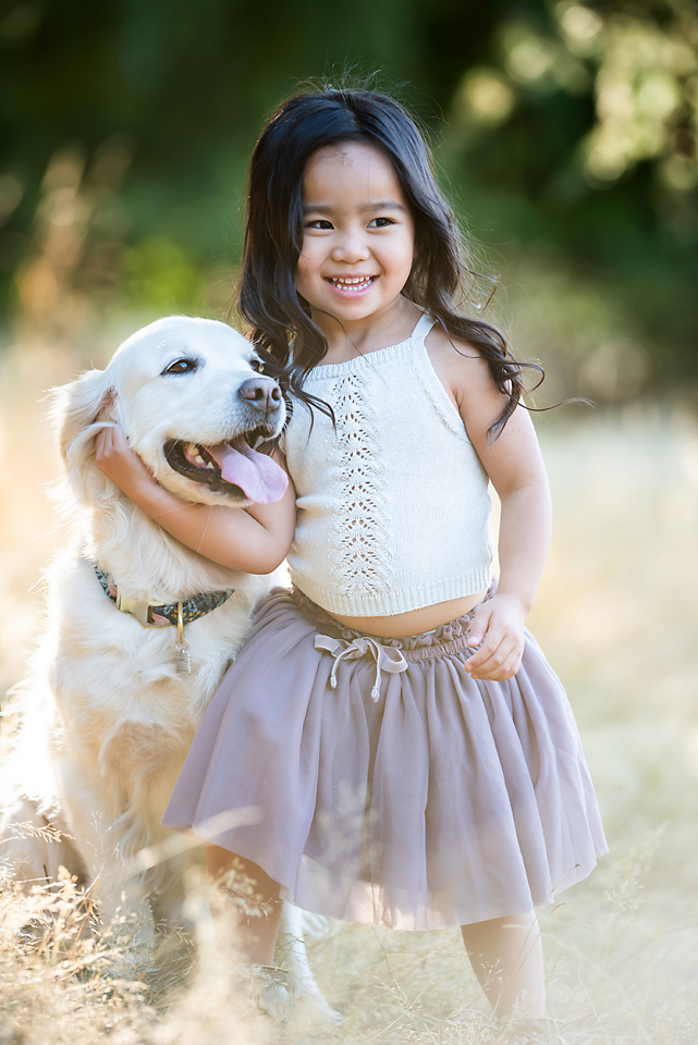 Golden Hour Family Photo session at Juanita Bay Park in Kirkland