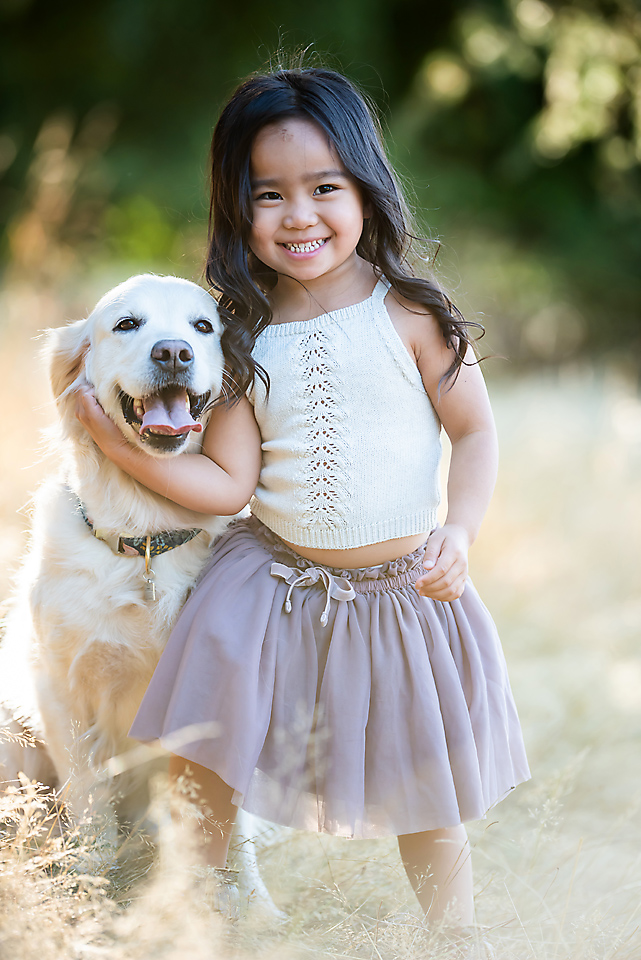 Golden Hour Family Photo session at Juanita Bay Park in Kirkland